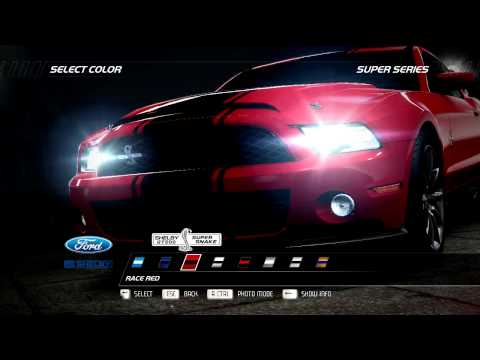 NFS Hot Pursuit Presenting Shelby GT500 Super Snake Super Series