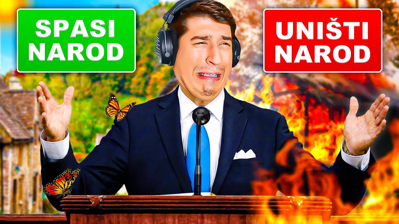 POSTAO SAM PREDSJEDNIK DRŽAVE NA 24 SATA!!! *napravio skandal*