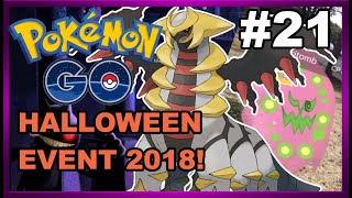 Pokemon Go Episode 21 Halloween Event 2018 Spiritomb Special Research Giratina Raids