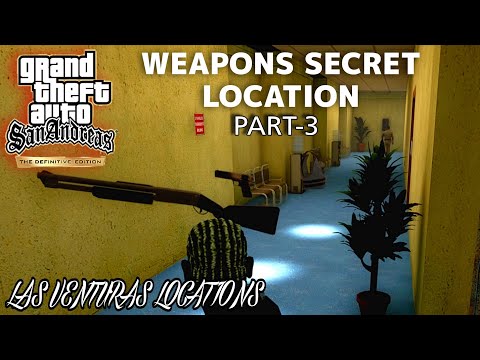 GTA 3 - Definitive Edition: All Weapon Locations