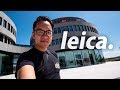 using a leica lens at leica HQ