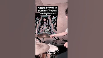 Reimaging Swallows Tempest with DRUMS (Gigi Masin Cover) 🎹🥁