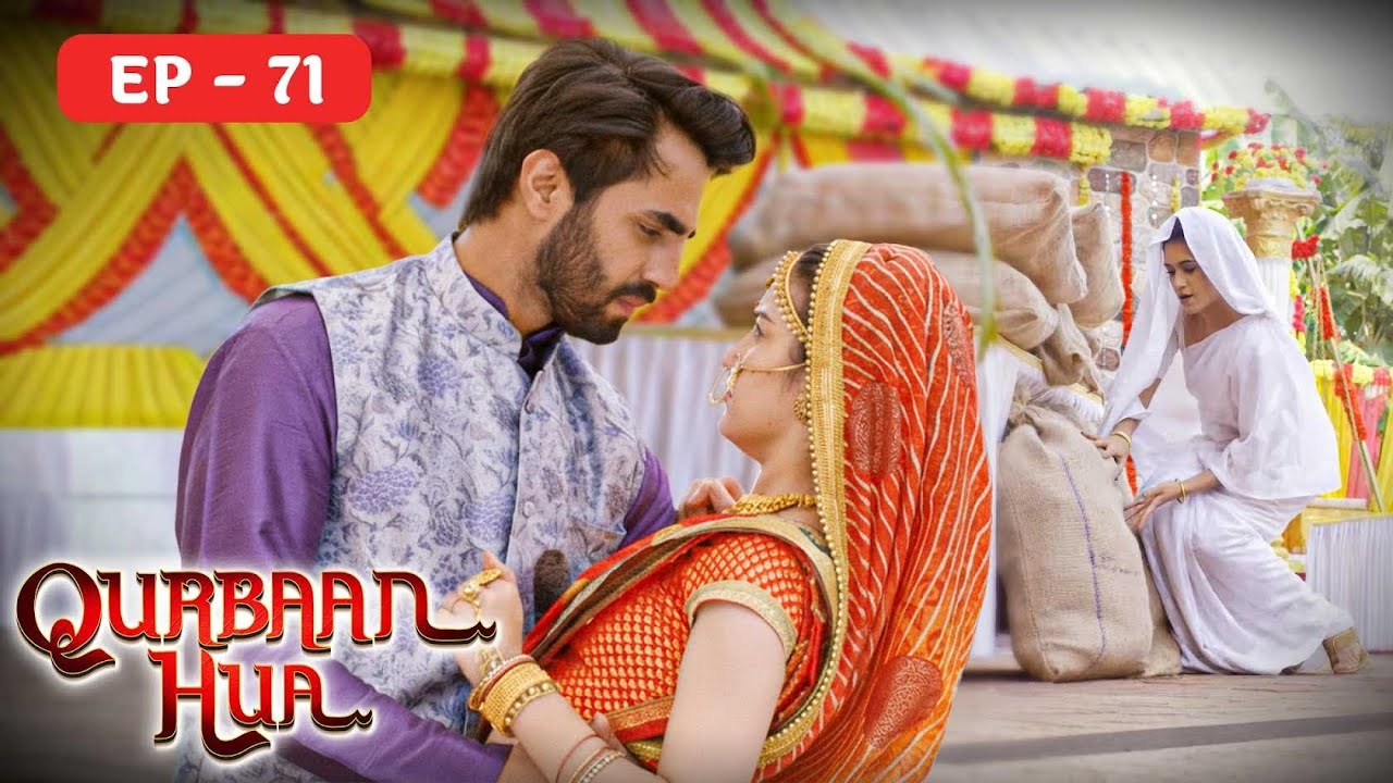 शादी के मंडप में Romance Qurbaan Hua Full Hindi Episode 71 - Karan Jotwani,Pratibha Ranta 4K