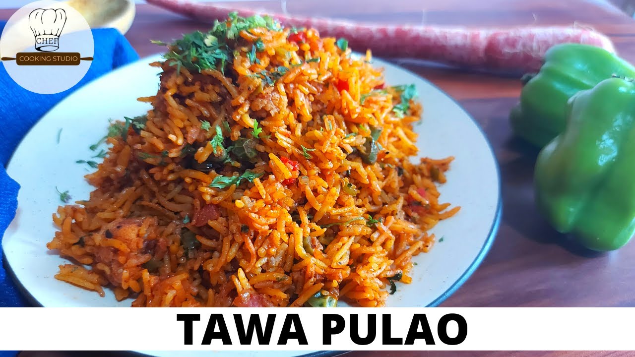 Street Food Tawa Pulao | Chef Cooking Studio