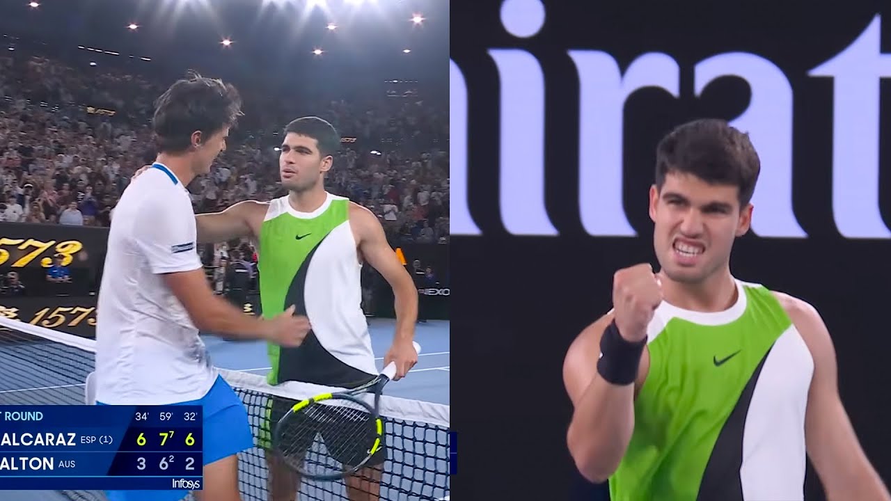 Carlos Alcaraz vs Adam Walton Highlights | Australian Open 2026