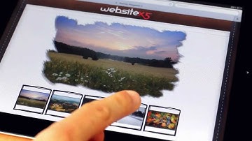 New HTML5 Galleries in WebSite X5