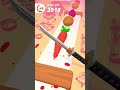 perfect slice katana in vegetable cutting and salad #shortsfeed #games #viral #gameplay