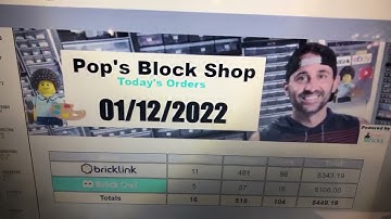 Bricklink / BrickOwl Order Pulling Software(Working out the Kinks) VLOG / Photos for Ebay Store
