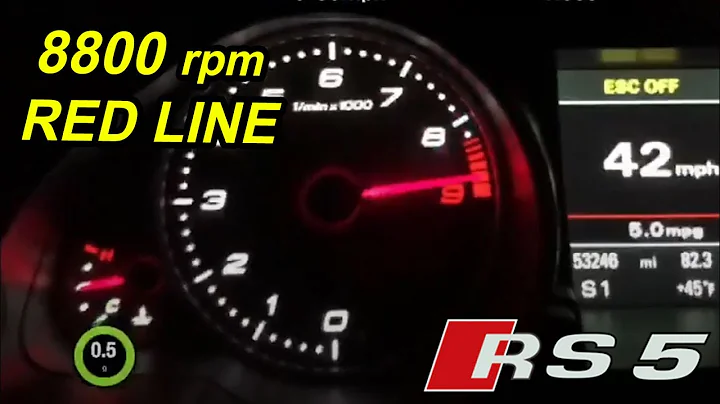 **BEST** AUDI V8 RS5 TUNE  w/ JHM STAGE 2 + 2.75” EXHAUST @ 8800RPM!