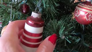 Shiny Brite and Vintage Glass Ornaments  WVH #25