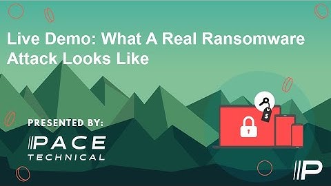 Live Demo: What A Real Ransomware Attack Looks Like Webinar Recording