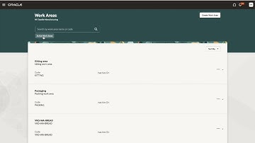Search for, Create, and Edit Work Areas Using the Redwood User Experience