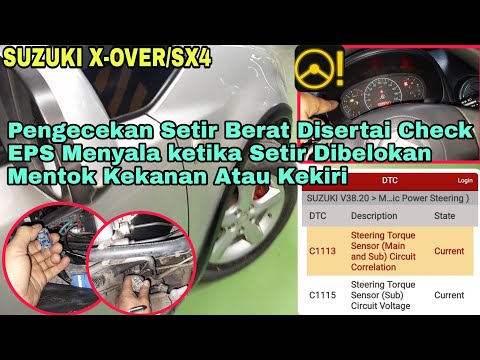 SETIR/EPS MENJADI KERAS KETIKA BERBELOK MENTOK KEKANAN ATAU KEKIRI u0026 CHECK EPS MENYALA