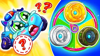 This is NOT MY LOVELY WHEEl🌈Colorful Wheel Song🚓🚗More Kids Songs by Kiddy Cars Bahasa Indonesia