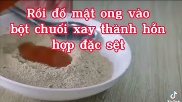 Hết hẳn trào ngược dạ dày với chuối xanh và mật ong