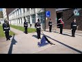 West Midlands Police Honour Guard pay tribute to HRH Prince Philip the Duke of Edinburgh