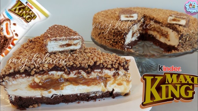 How to make a Kinder Maxi King cake? detailed recipe ✓ 