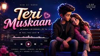 Teri Muskaan Mein Mera Dil Kho Gaya – Ek Khoobsurat Romantic Hindi AI Love Song” ❤️✨