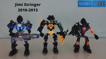 The Evolution of Stringer (2010-2012) | LEGO Hero Factory