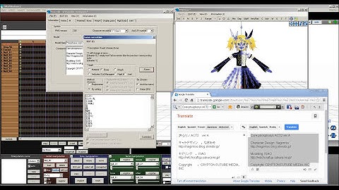 [MMD]  Tutorial on translating a PMX model