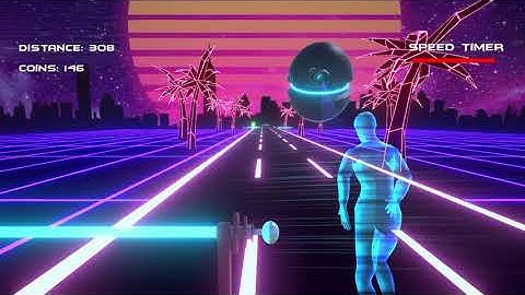 My first unity game! Holo Runner