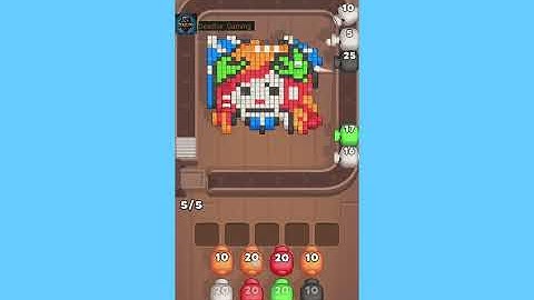 Color Pixel Shooter Level 131. Walkthrough Gameplay 