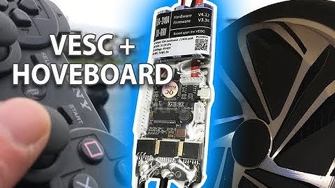 FLIPSKY VESC + HOVERBOARD MOTORS + ARDUINO - RC BALANCE BOARD CAR