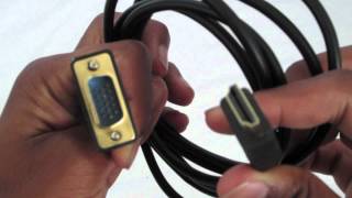 GE HDMI to VGA Adapter, 26449 VGA / DVI to HDMI CABLE TEST and UPDATE (REVIEW)