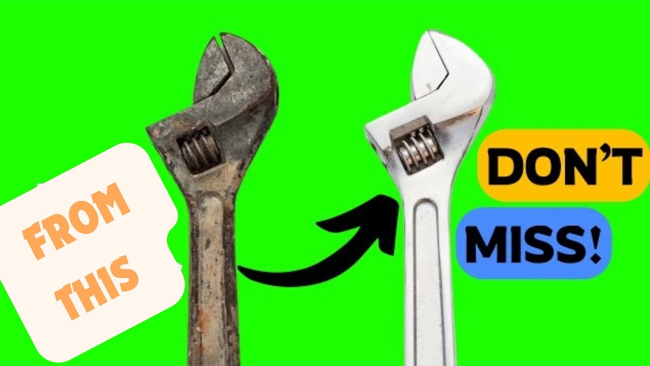 Genius invention - How To Quickly Remove Rust - YouTube