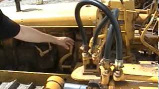 caterpillar d2 pony motor start up