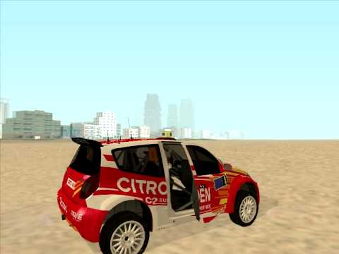 Citroen Rally Car