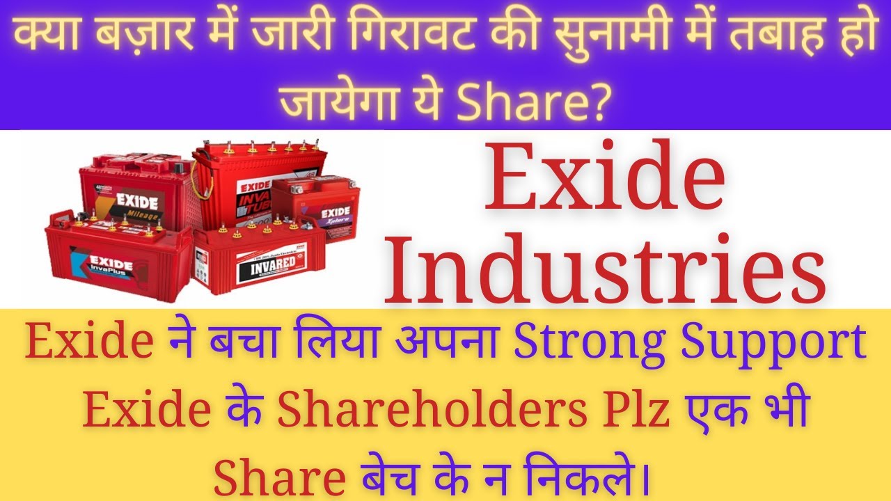 Exide Industries Stock | Exide Industries Share Analysis | Exide ...