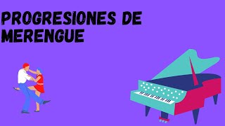 Progresiones de merengue : Piano chords