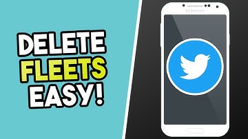 How To Delete Twitter Fleets!