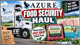Azure Standard Food Security Haul | USA Meat, Organic Chicken & Freezer Stock-Up