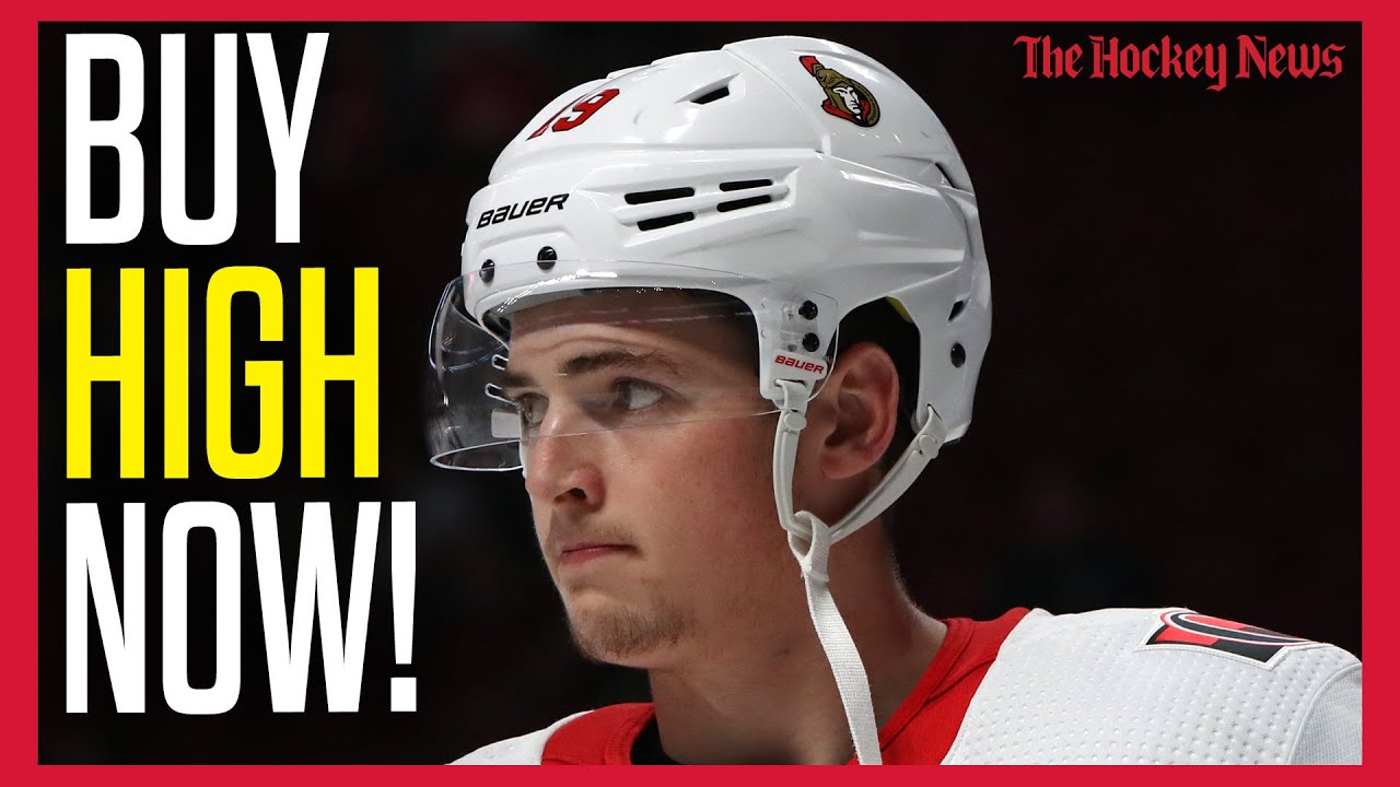 Matt Larkin's Fantasy Hockey Pickups of the Week: Buy High on Sens ...