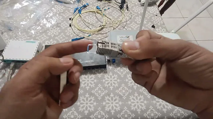 Simple topology ng OLT Deployment