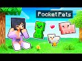 We ADOPT Helpful POCKET Pets In Minecraft!