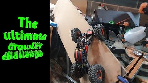 axial xr10 gets fixed and tested. Best 1/10 rc rock crawler