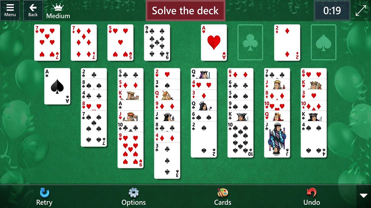 Star Club\Solitaire Celebrates 31 Years\FreeCell: Easy - Solve the deck 3 