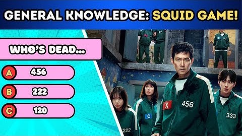 Ultimate Squid Game Season 3 Trivia Challenge 🧠 | Test Your Knowledge!