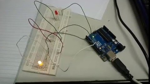SOS Morse Code Using Arduino Uno and LED