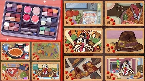 Perfect Tidy Thanksgiving Level 1 2 3 4 5 6 7 8 9 10 Game Walkthrough || All Levels Game Answers