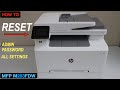 HP Color LaserJet Pro MFP M283FDW Printer HARD Reset.