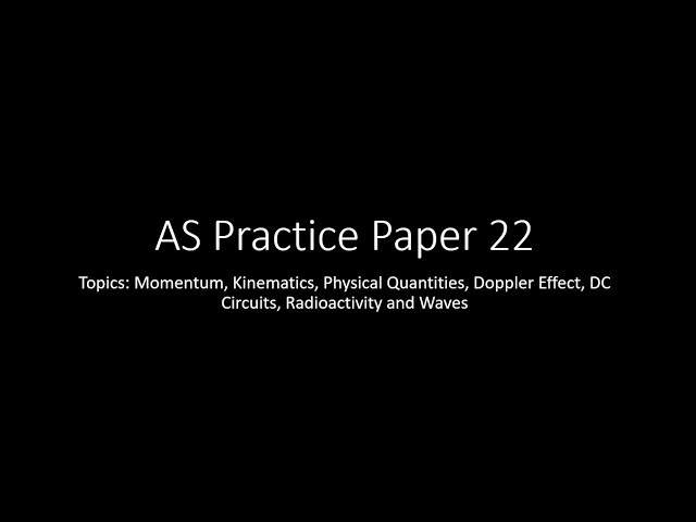 Teaching Circle AS Physics: Paper 2 Practice Paper 2