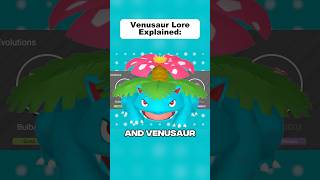 Pokemon Lore Explained: Venusaur #pokemon