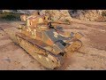 WoT Vickers Medium Mk. II British tier 2 medium tank 807 DMG - Mines