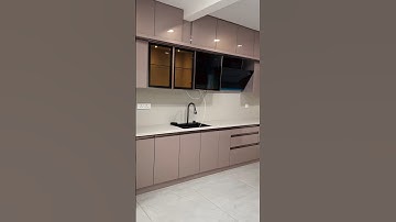 Modern Modular Kitchen 2025 – Smart, Sleek & Space-Saving!