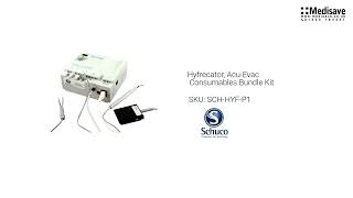Hyfrecator Acu Evac Consumables Bundle Kit Sch Hyf P1