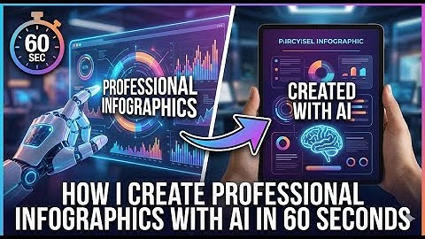 How I Create Professional Infographics with AI in 60 Seconds